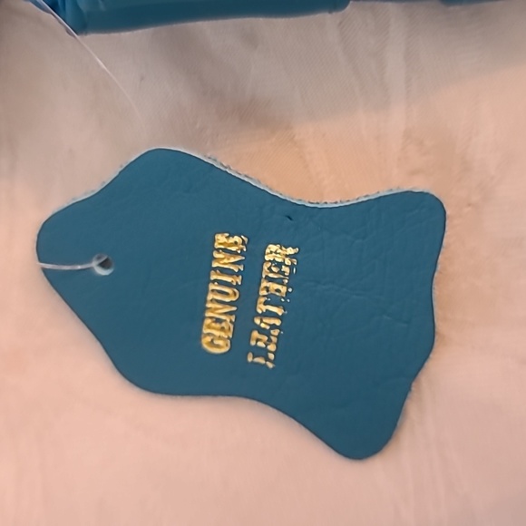 NWT Teal Leather Crossbody by Maze. - Picture 5 of 6